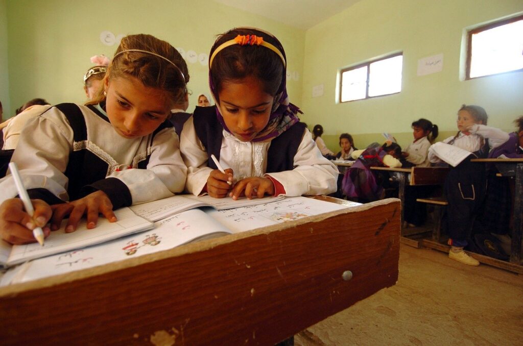 iraq, children, school